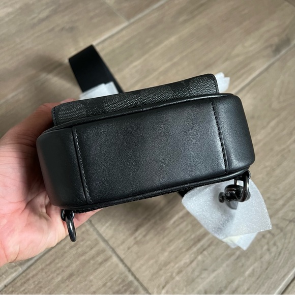 Coach Track Pack 14 In Signature Canvas - Picture 6 of 7